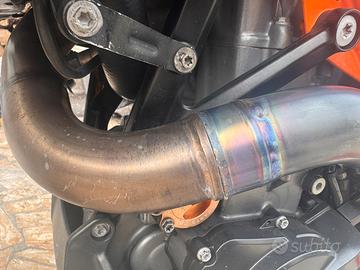 Scarico ful titanium Akrapovic Ktm 690 smc r