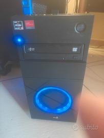 PC 2 mesi di vita ryzen 5 5600 + Radeon graphic