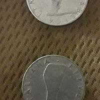 numismatica lire 5 del 53- 55