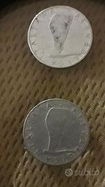numismatica lire 5 del 53- 55
