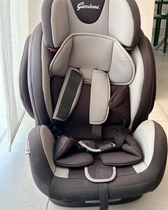 Seggiolino Giordani 1/2/3 Isofix