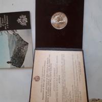 £1000 ARGENTO UNITA EUROPEA S.MARINO