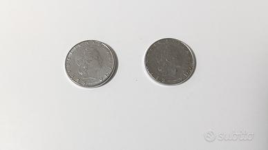 Coppia Monete 50 Lire "Vulcano" senza rombo 90-91