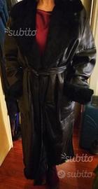 Cappotto di lapin nero