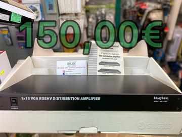 Splitter vga 16porte amplificato