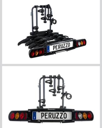 Portabici gancio traino 4 bici