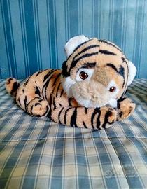 Tigrotto di peluche marca Trudi,colore arancio  e