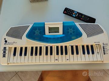 Tastiera pianola parlante bontempi