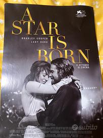 Poster - locandina A star is born di Lady Gaga