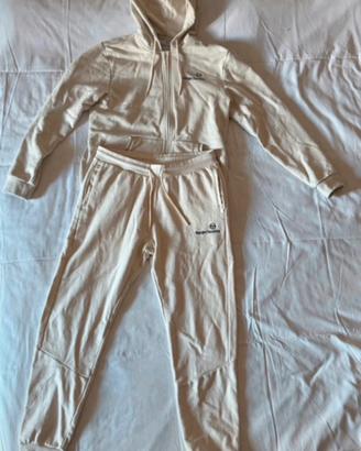 Tuta Sergio Tacchini bianco panna taglia L