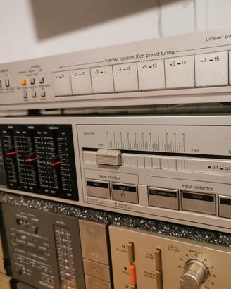 🎵 technics amplificatore e radio 