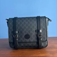 Borsa Gucci Uomo pelle, nera, nuova, mai indossata