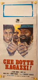 Locandina che botte Ragazzi western