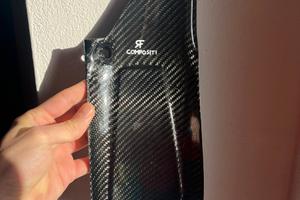 Paraspruzzi in carbonio ktm husqvarna gasgas