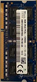 Banco RAM 8 GB SK HYNIX 2RX8 PC3L 12800S
