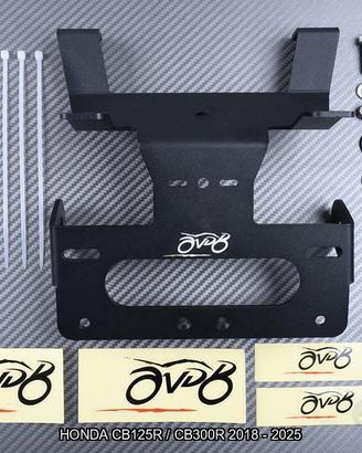 Portatarga corto HONDA CB125R CB300R 2018 - 2025