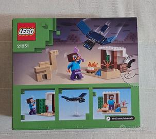 LEGO Minecraft Steve’s Desert Expedition - Nuovo