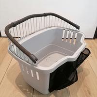 Cestino bicicletta portaoggetti o cane