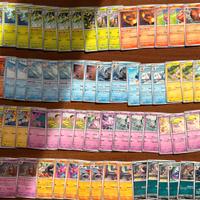 Pokemon Fiamme Spettrali Lotto Comuni,Holo,Reverse
