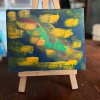 Quadro acrilico su tela