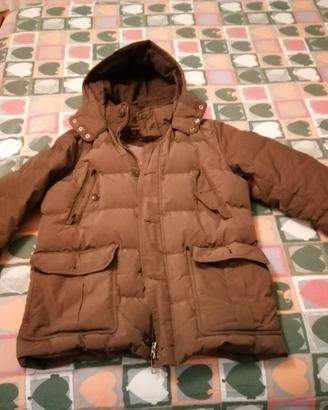 Piumino uomo Woolrich originale Marrone taglia L