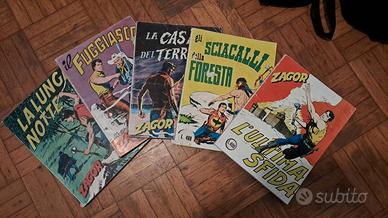 Zagor lotto di 5 fumetti