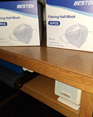Set  mascherine ffp2 e chirurgiche