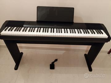 PIANOFORTE DIGITALE CASIO + MOBILETTO SUPPORTO