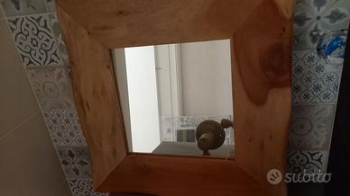 Specchio legno