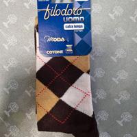 Calza Uomo Lunga Filodoro cotone taglia 42-45