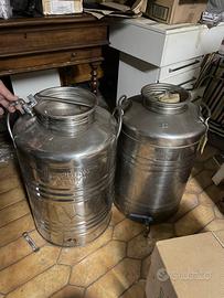 Contenitori acciaio inox 50lt