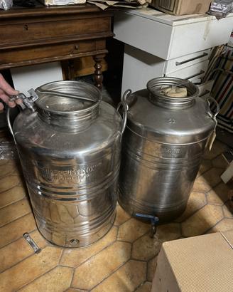 Contenitori acciaio inox 50lt