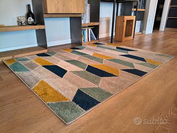 Tappeto geometrico moderno Boho 120x160 cm