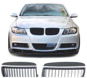 GRIGLIE BMW E90 E91 05-08 LOOK M NERO OPACO