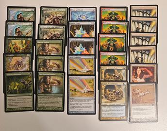 MTG - Lotto 107 Carte Magic Comuni