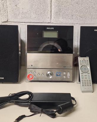 Micro Stereo Philips MCM279 – CD / USB / Radio 
