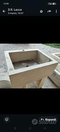 lavabo pietra leccese