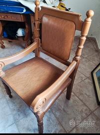 Sedia da camera vintage 