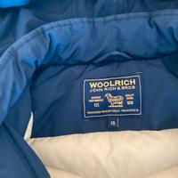 Giaccone WoolRich blu bambino 10 anni