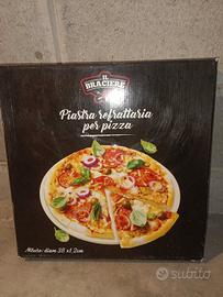 Piastra refrattaria per pizza / Il Braciere d 38cm