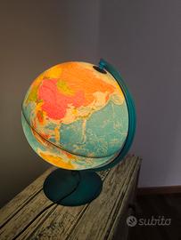 Lampada mappamondo