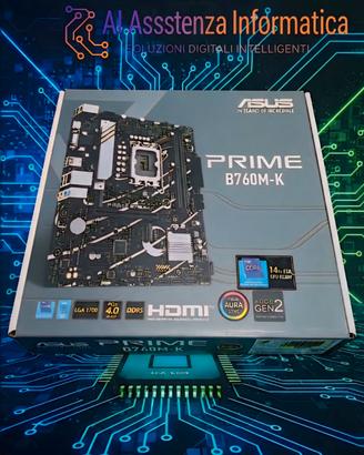 Scheda madre ASUS prime B760MK Gaming Socket Intel