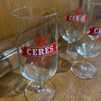 Bicchieri birra Ceres
