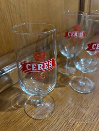 Bicchieri birra Ceres