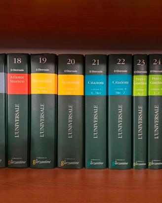 ENCICLOPEDIA L'UNIVERSALE, LE GARZANTINE