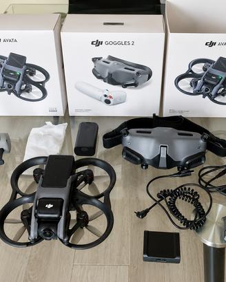 DJI Avata Fly Smart Combo DJI Goggles 2 Garantito
