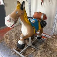 Elemento scenografico da giostra vintage