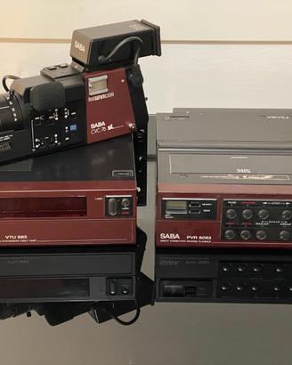 Videoregistatore VHS Vintage SABA VTU 683 PVR 6083