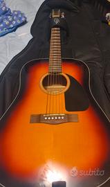 CHITARRA ACUSTICA FENDER CD60 DREAD V3 CON BORSA 