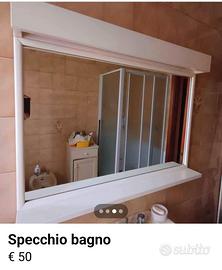 Specchio bagno anni 70 